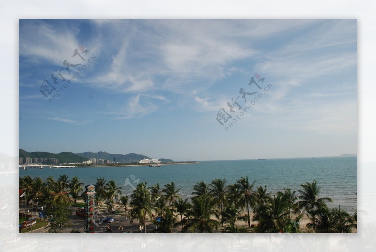 三亚湾美景图片