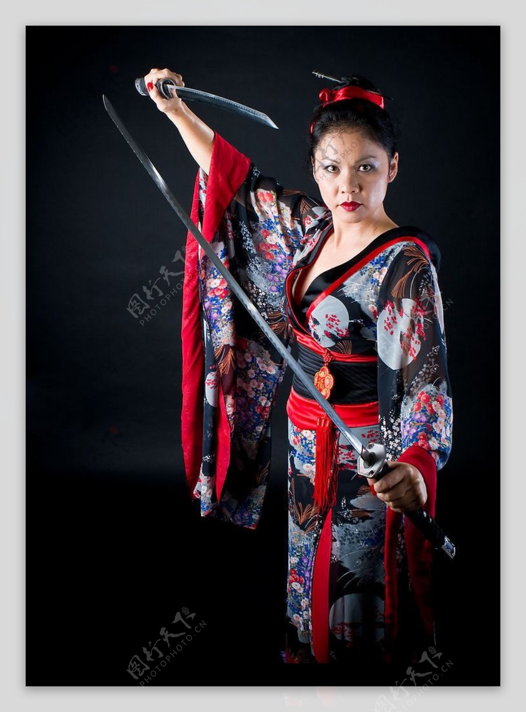 日本女武士图片