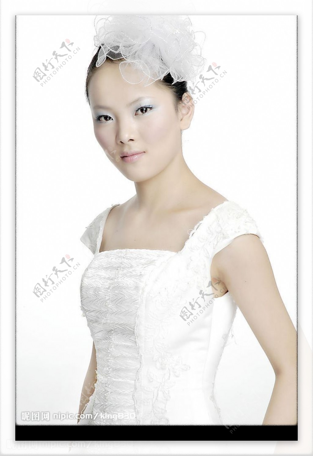 妆面化妆白纱15图片
