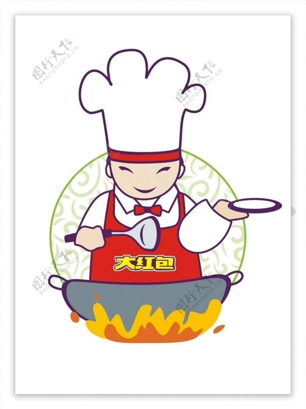 厨师卡通厨师cdr源文件图片