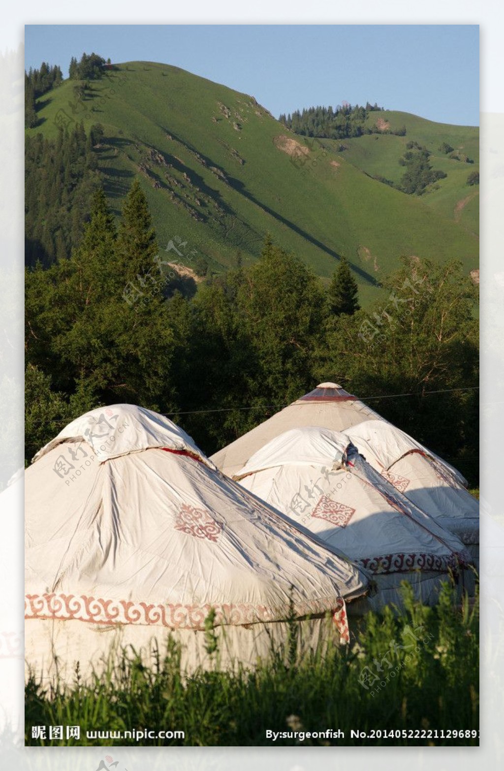 天山帐篷图片