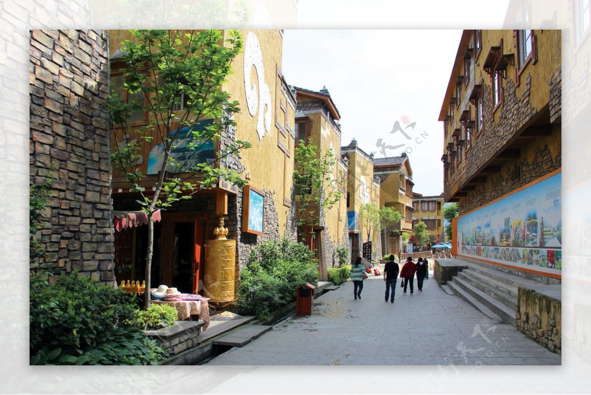 藏羌文化走廊图片