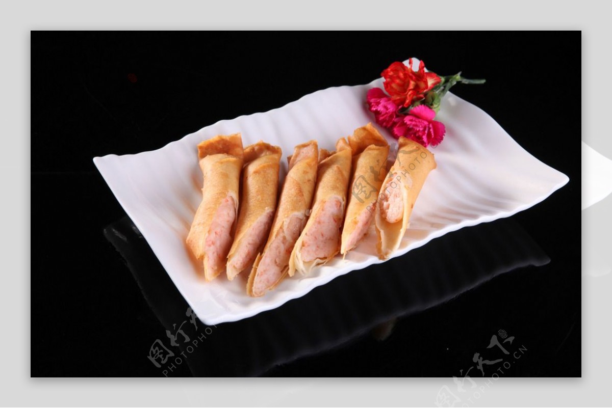 泰式蟹肉卷图片