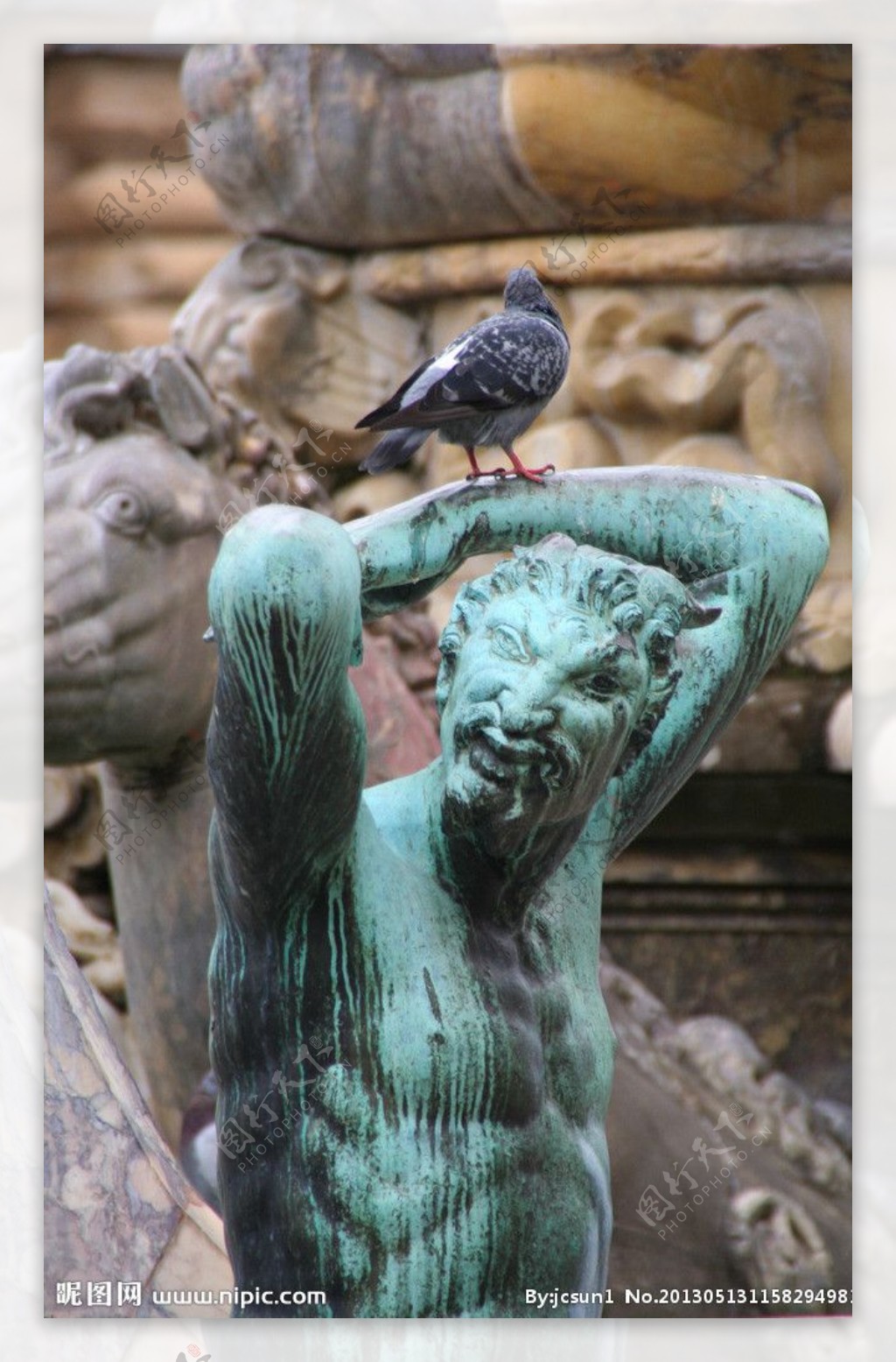 佛罗伦萨广场雕像图片