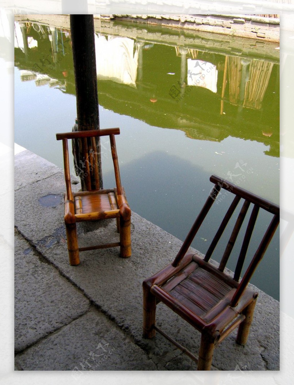 竹椅子图片