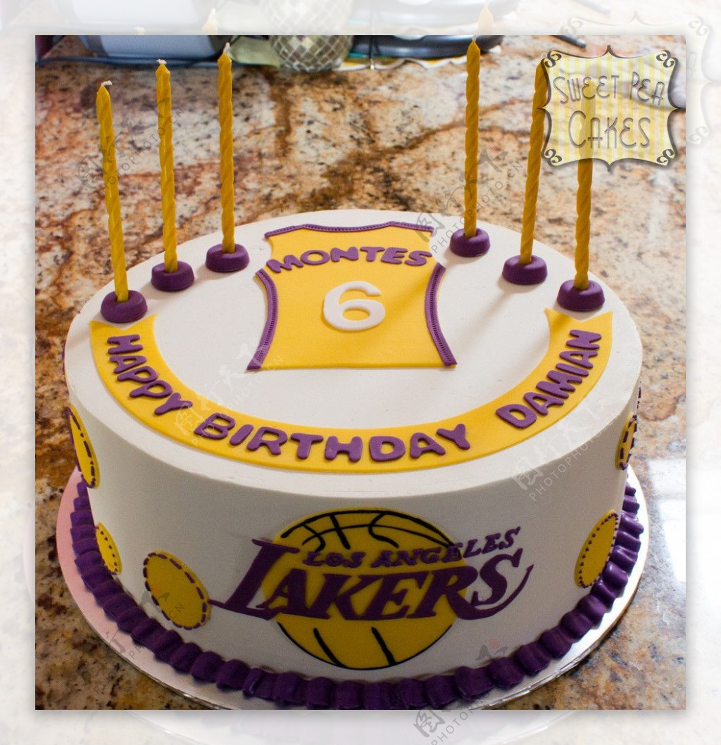 篮球生日蛋糕图片素材-编号22893233-图行天下
