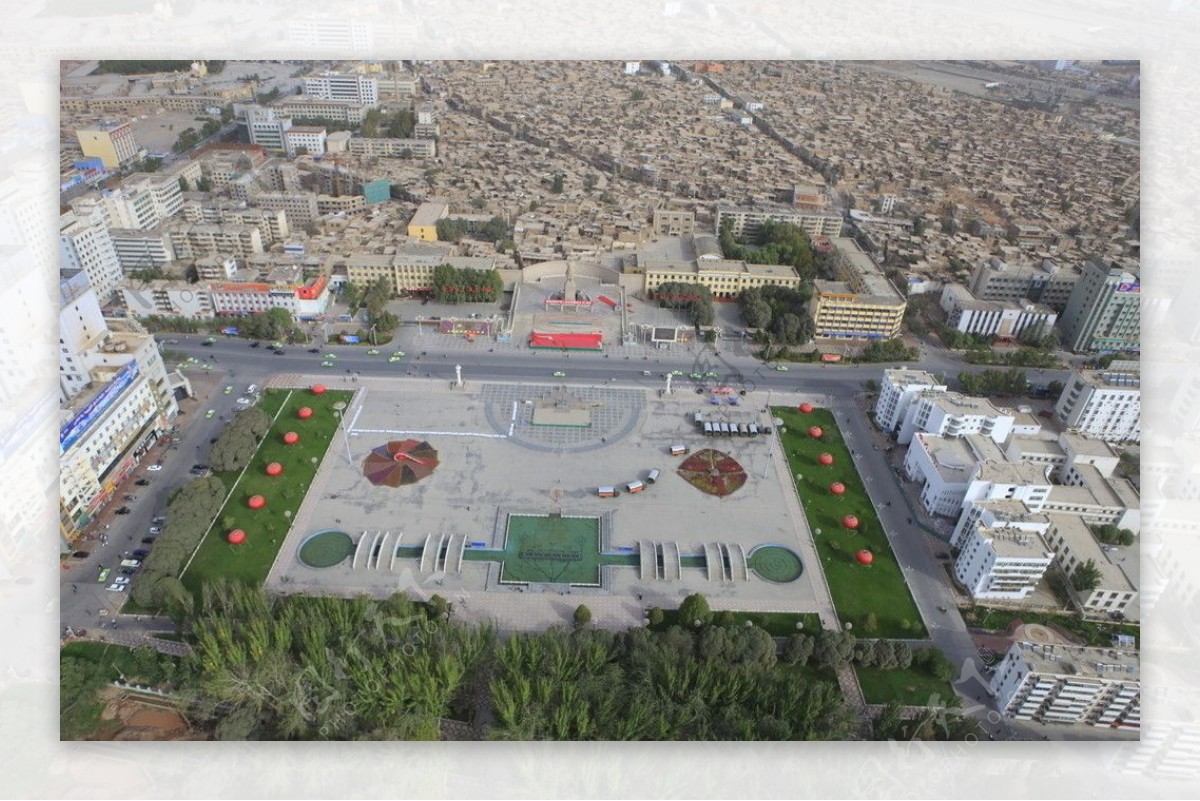 新疆喀什广场图片