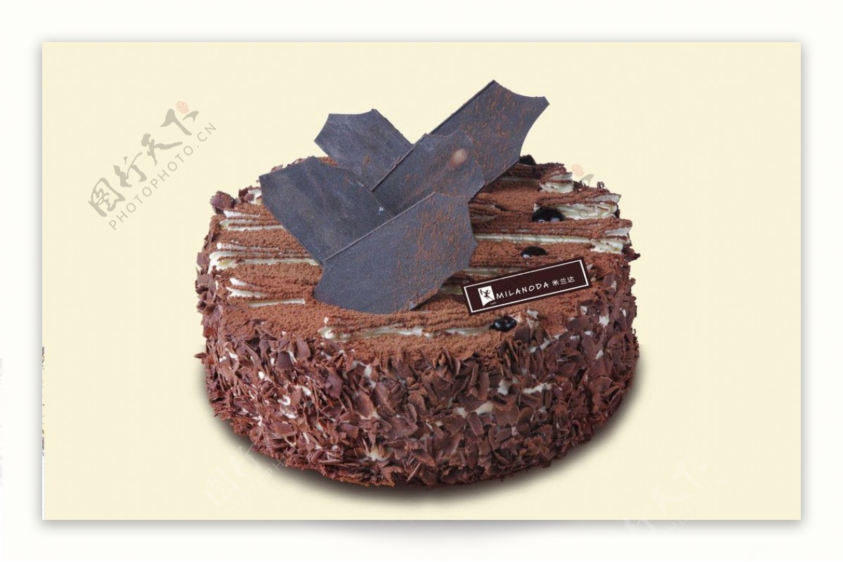 巧克力蛋糕图片素材-编号15471539-图行天下