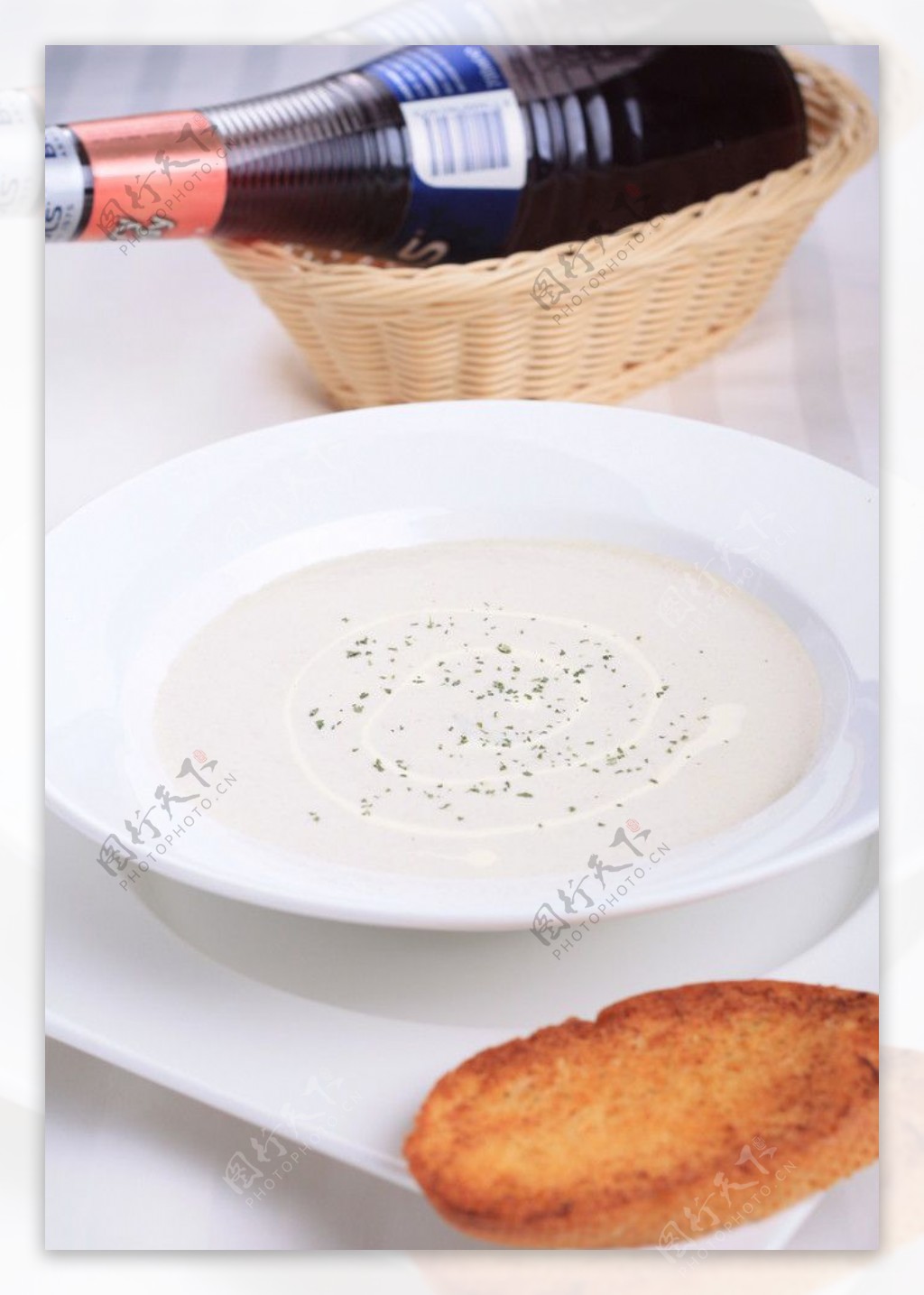 法国奶油汤图片