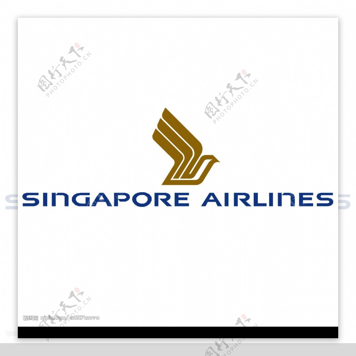 新加坡航空矢量LOGO图片