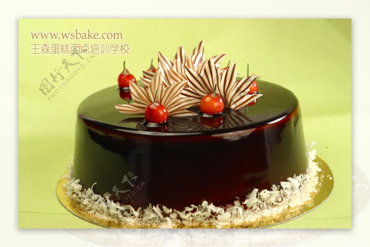 水果蛋糕巧克力蛋糕王森蛋糕图片