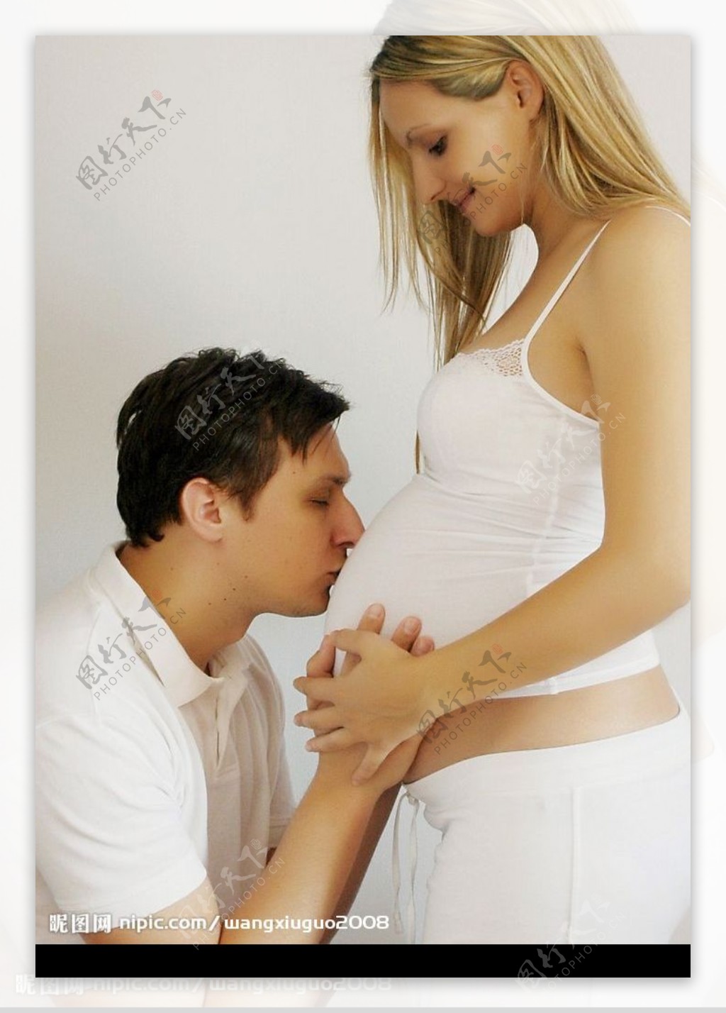 幸福孕妇图片