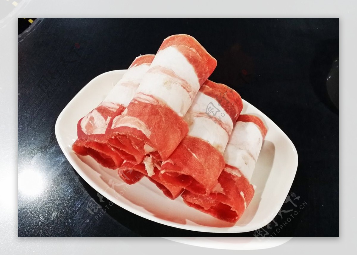 火锅羊肉牛肉图片