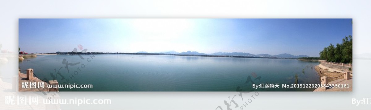 青龙湖风景图片