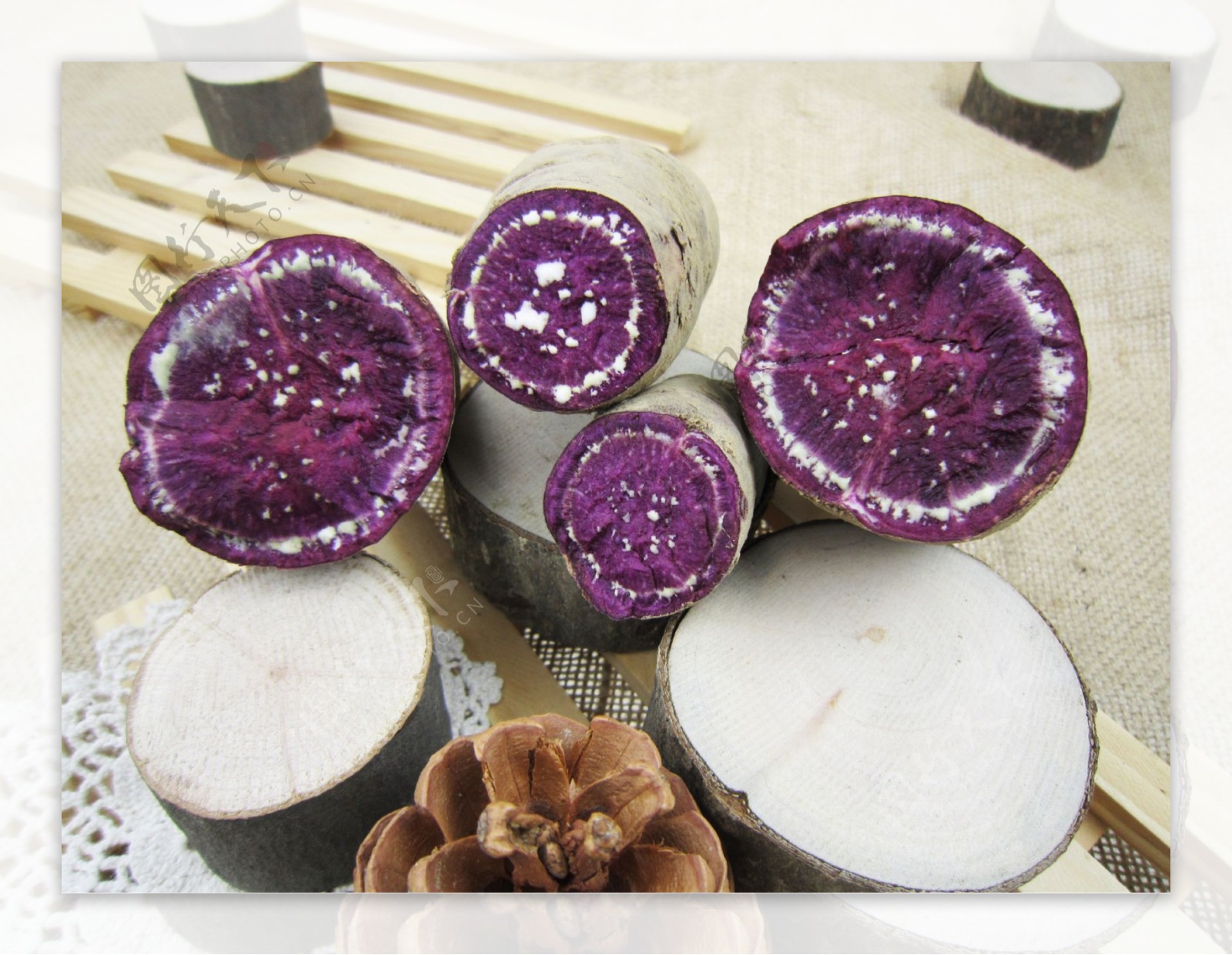 生鲜新鲜紫薯图片