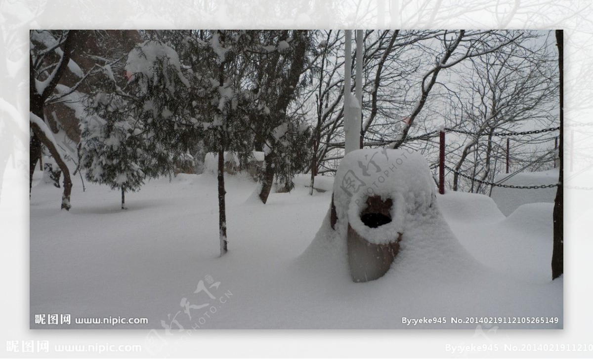 风雪凤凰岭图片