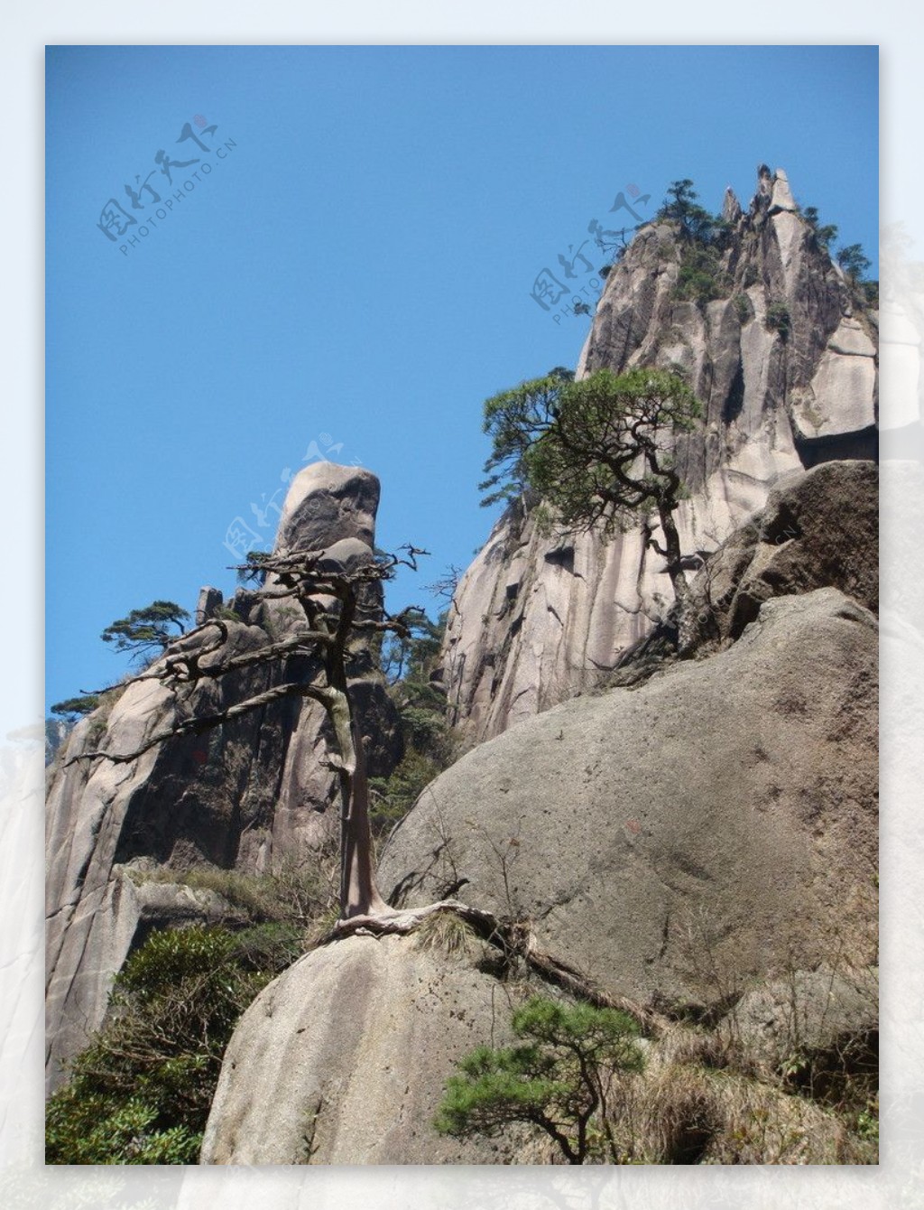 黄山风景名胜图片