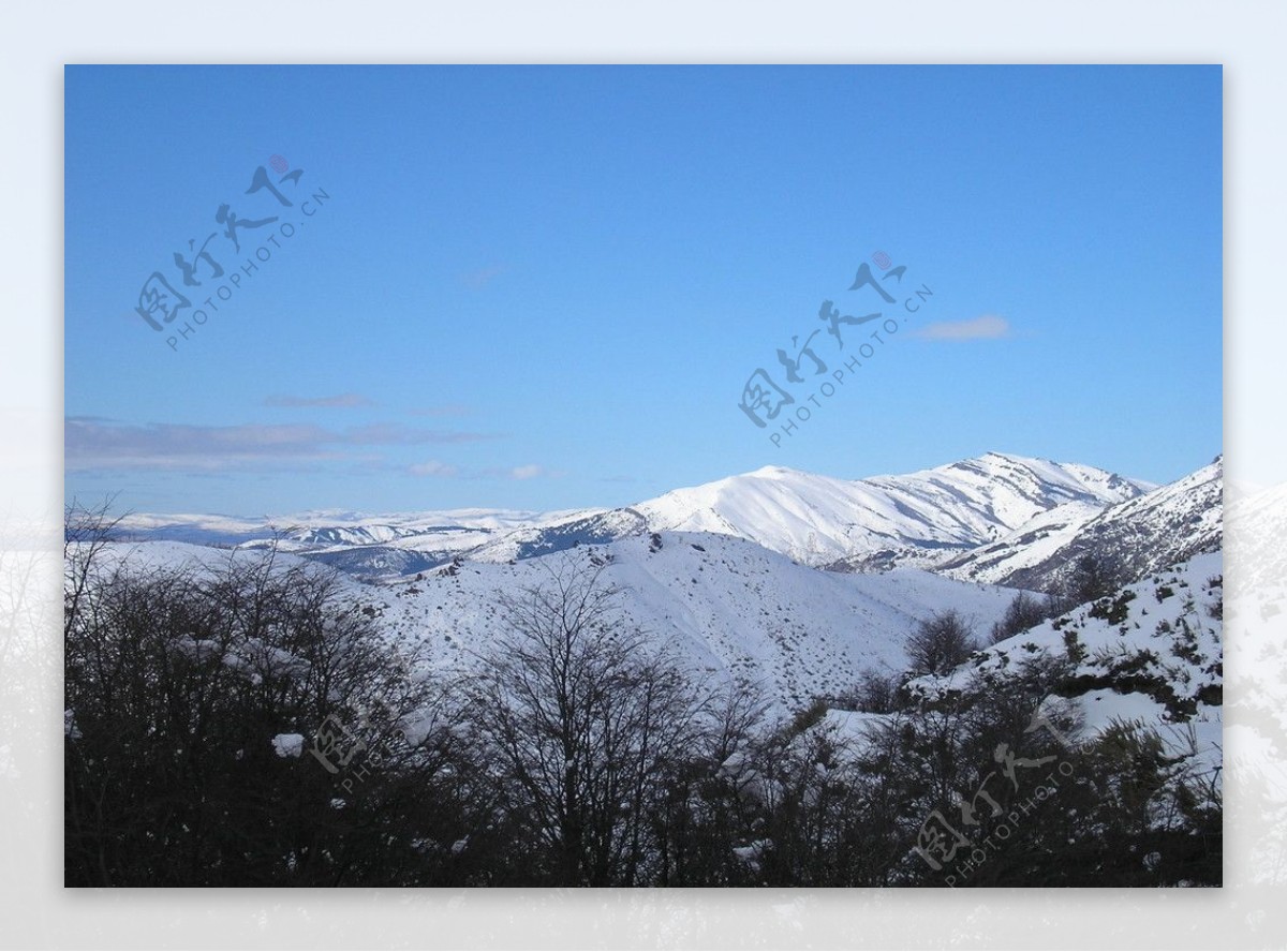 雪山美景图片