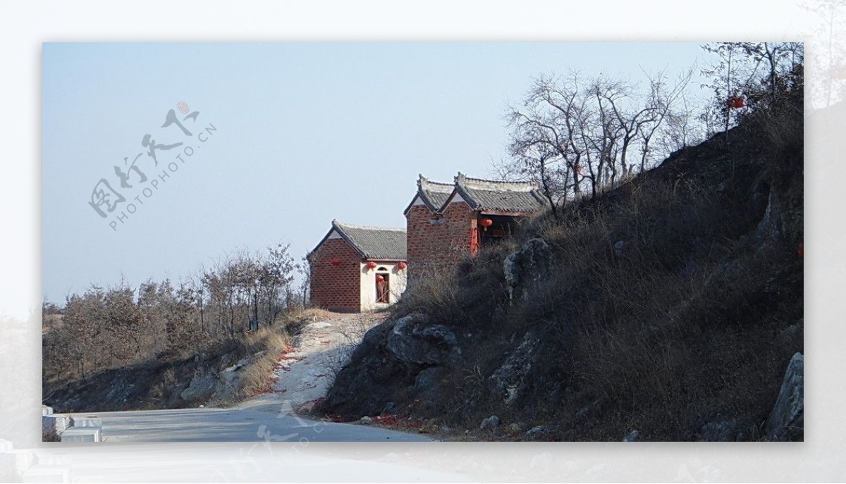 老树山神庙图片