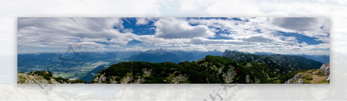 奥地利温特斯山全景大图图片
