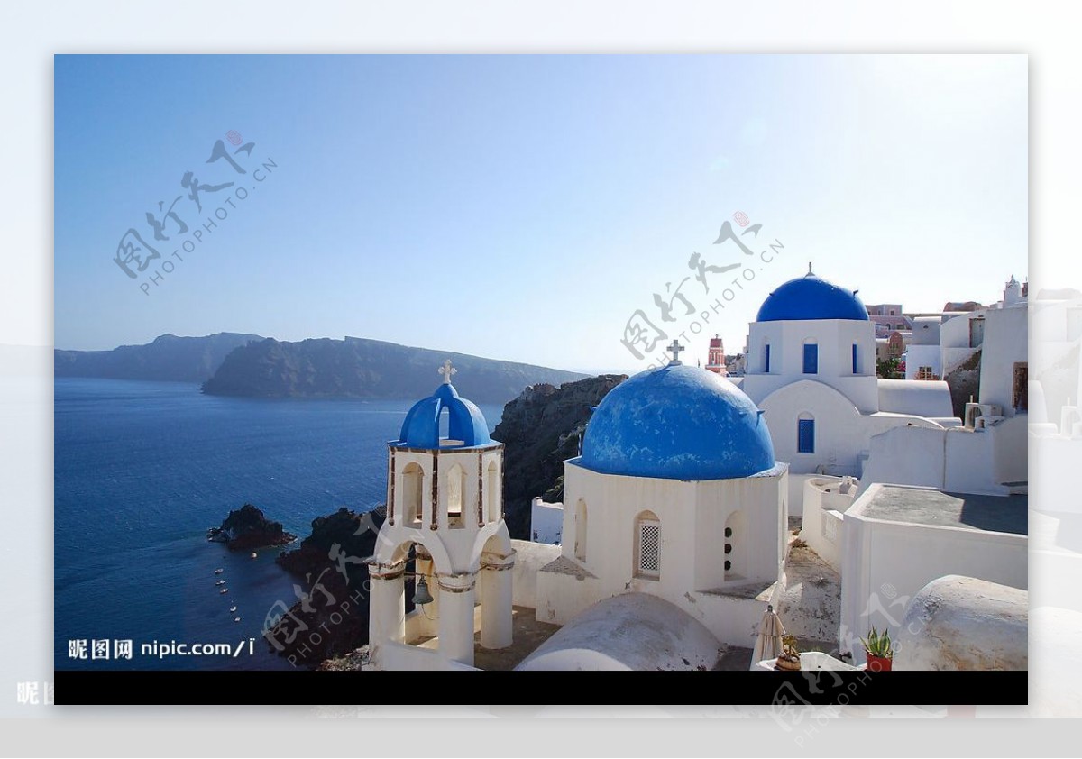 希腊岛屿图片