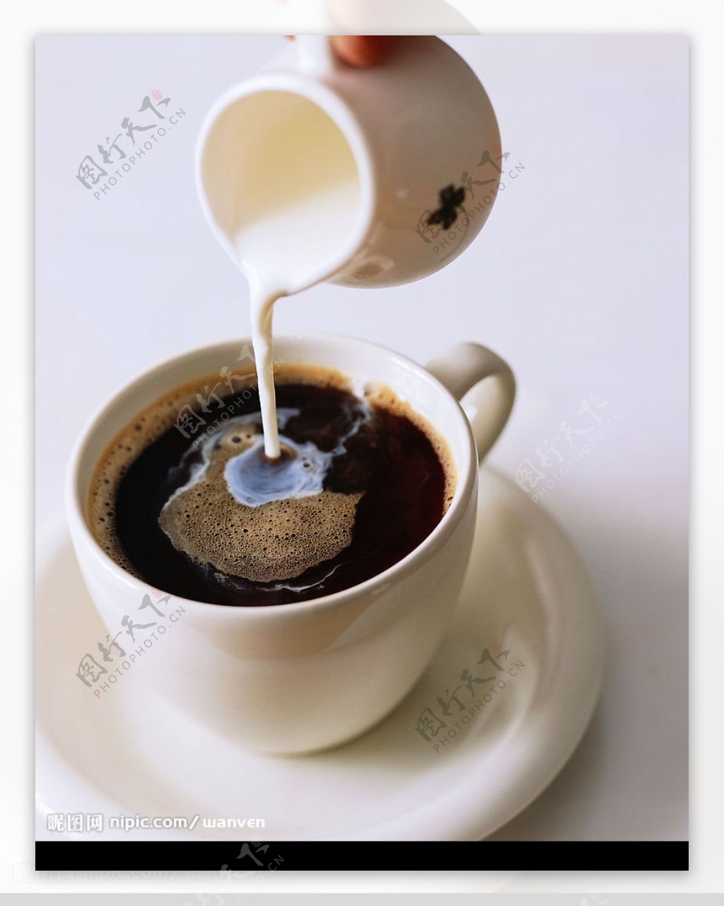 意式奶油咖啡图片
