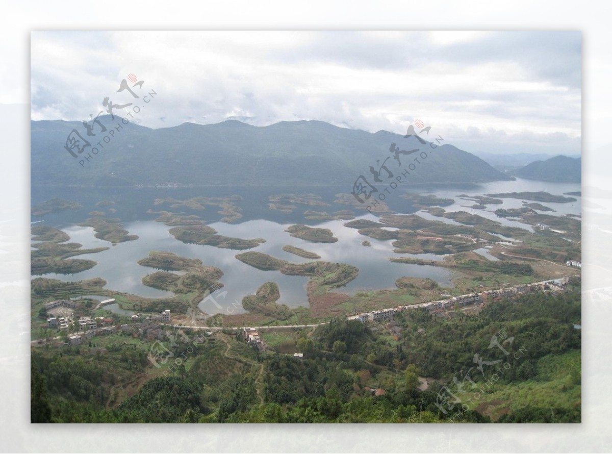 黄石仙岛湖图片