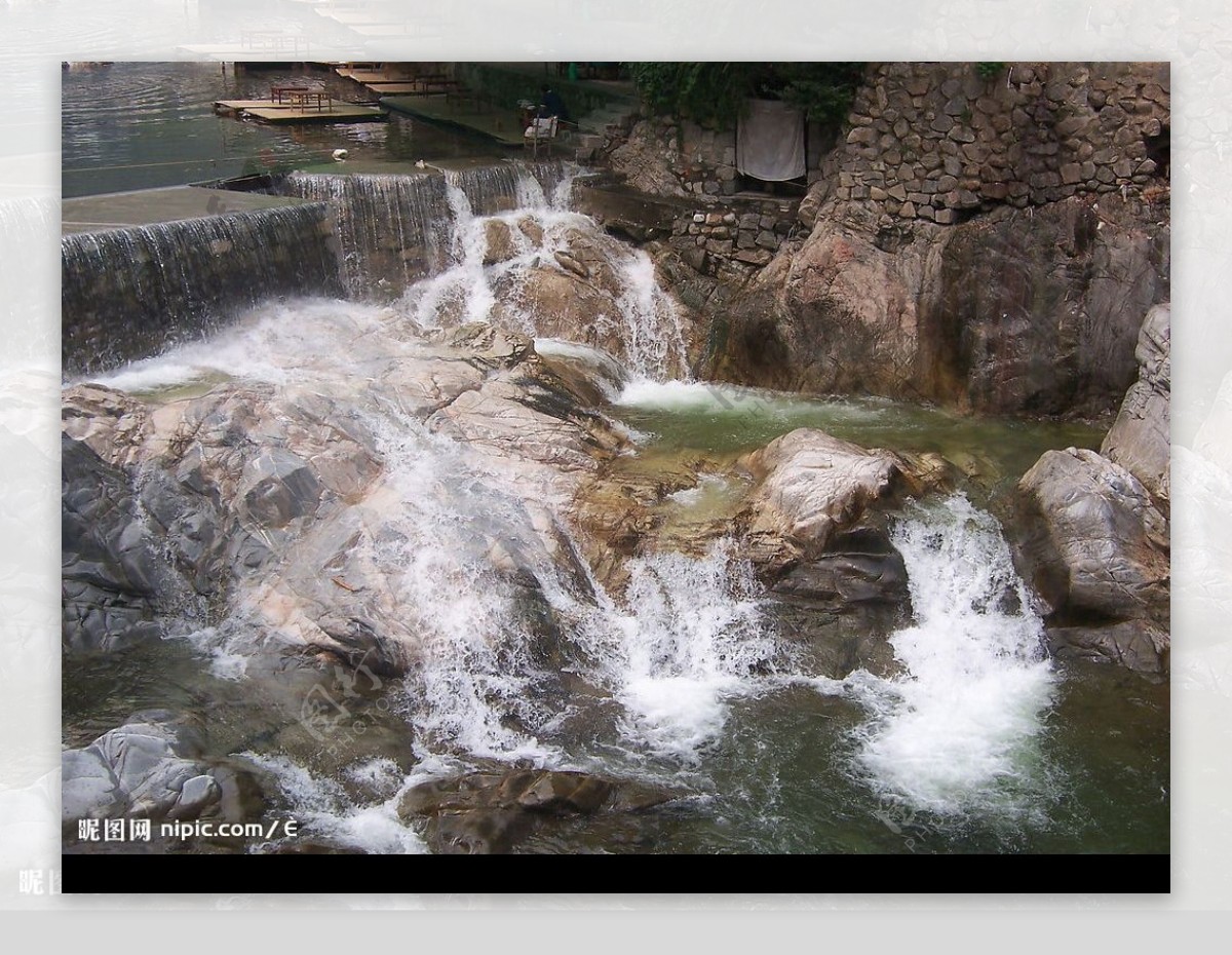 西安高冠瀑布图片