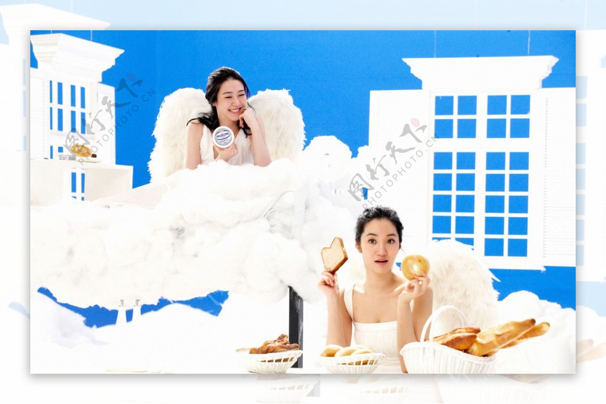 亚洲美女写真韩国广告模特图片
