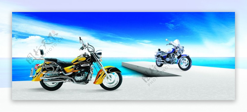 摩托车海报图片