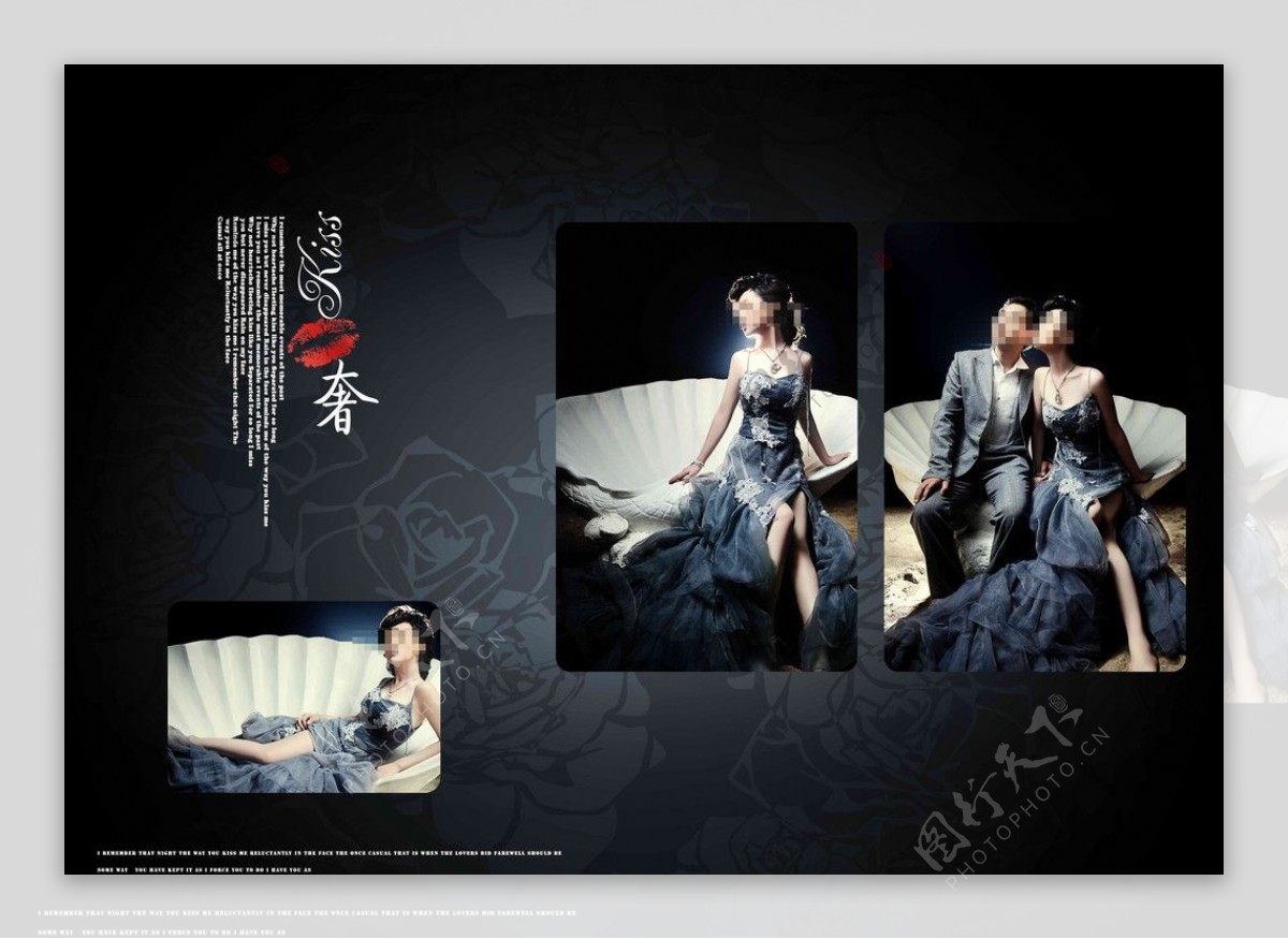 2011主题婚纱模板奢华图片
