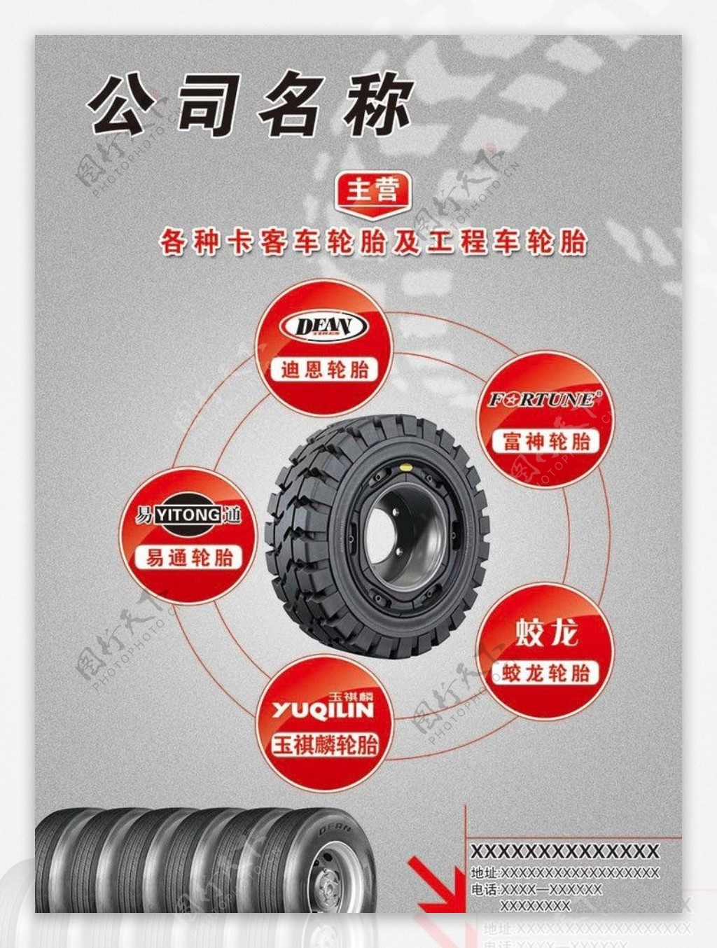 品牌轮胎介绍图片