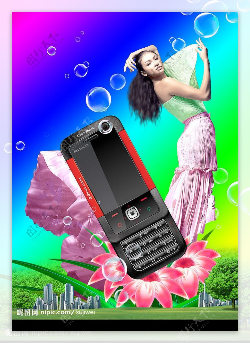 夏普手机广告图片