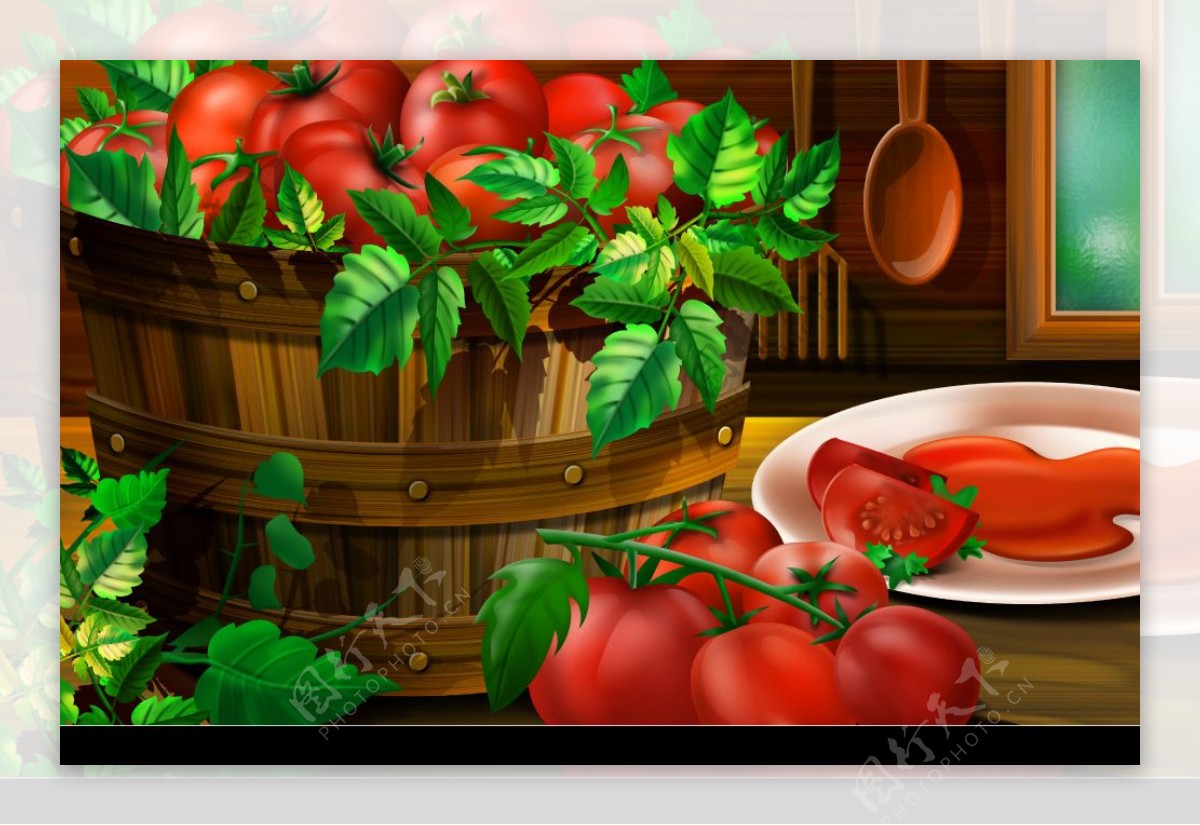 高清西红柿图片
