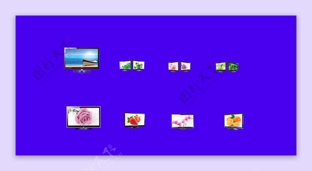 液晶电视抠图图片