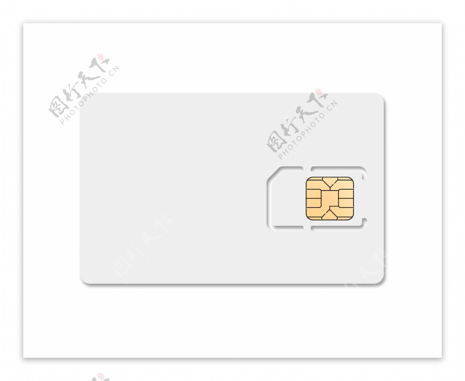 空白IC卡充值卡电话卡手机卡图片