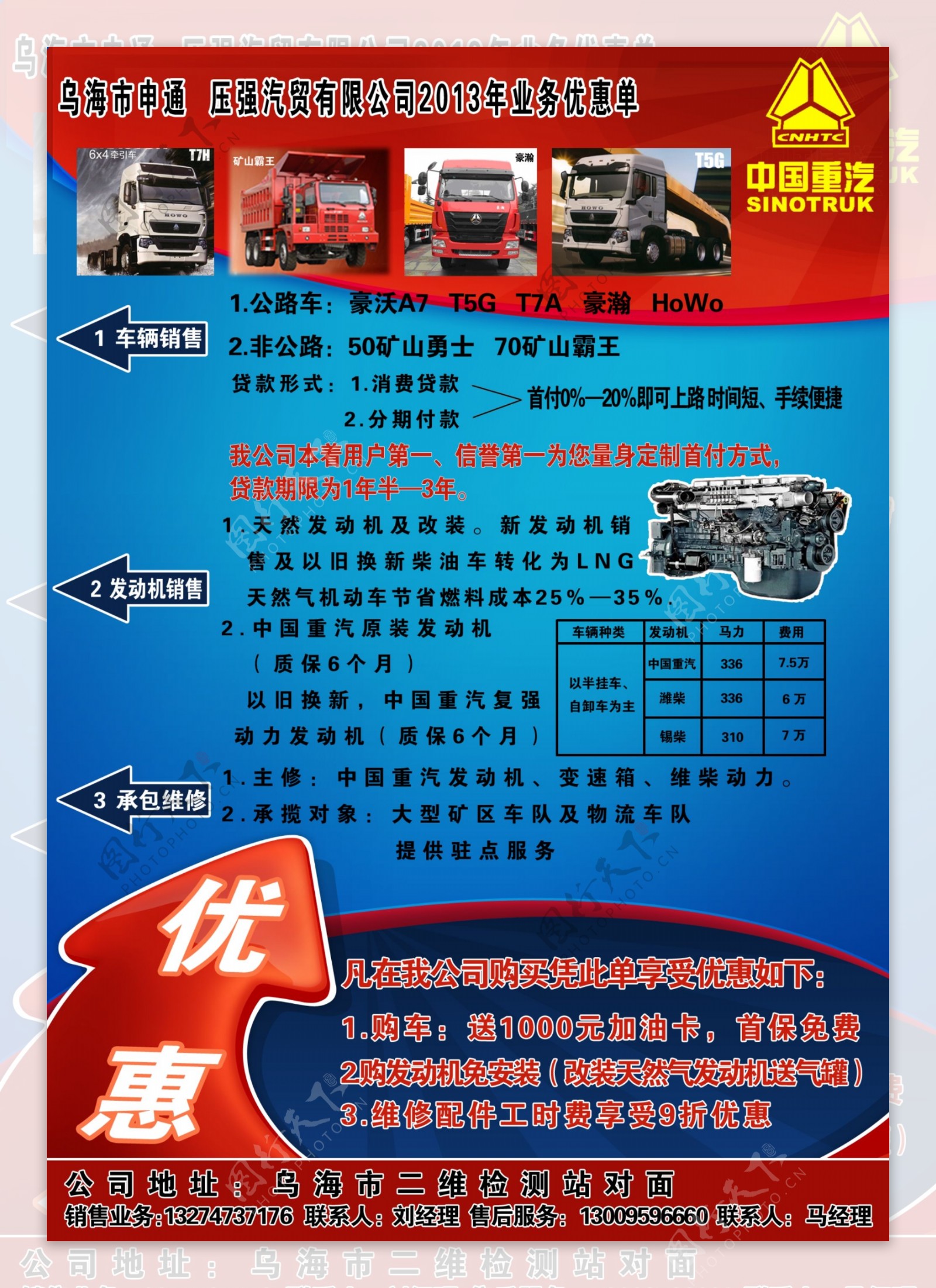 中国重汽宣传海报图片