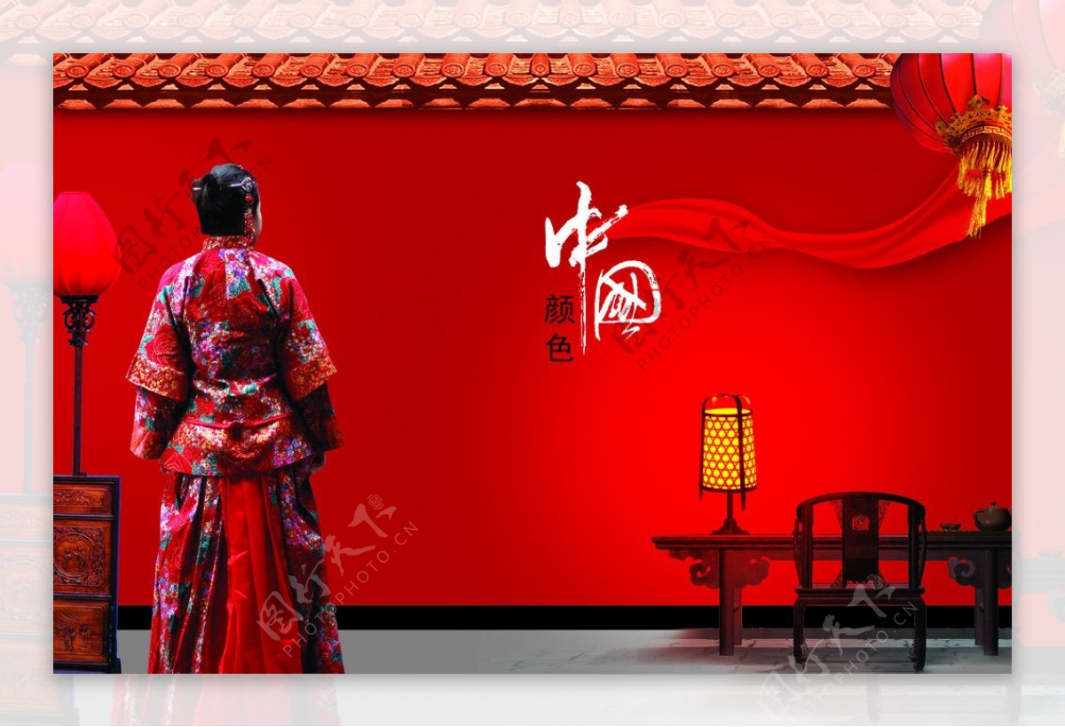 中国传统服饰图片