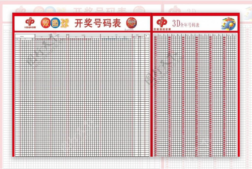 中国体育彩票3D走势图图片