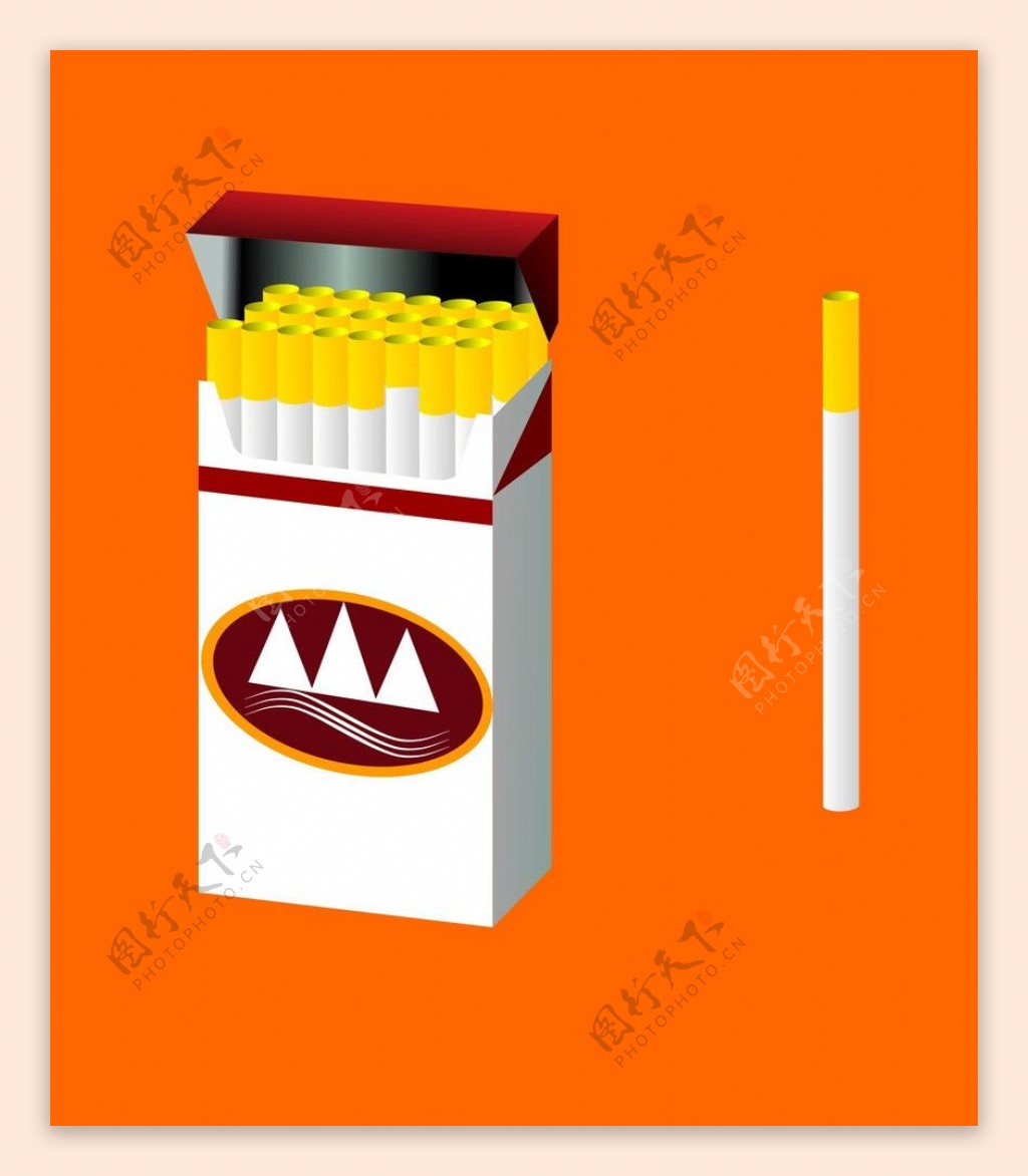 烟烟盒图片