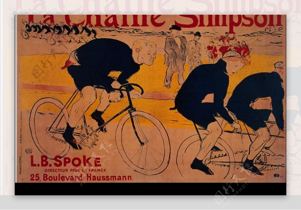 经典自行车广告0089