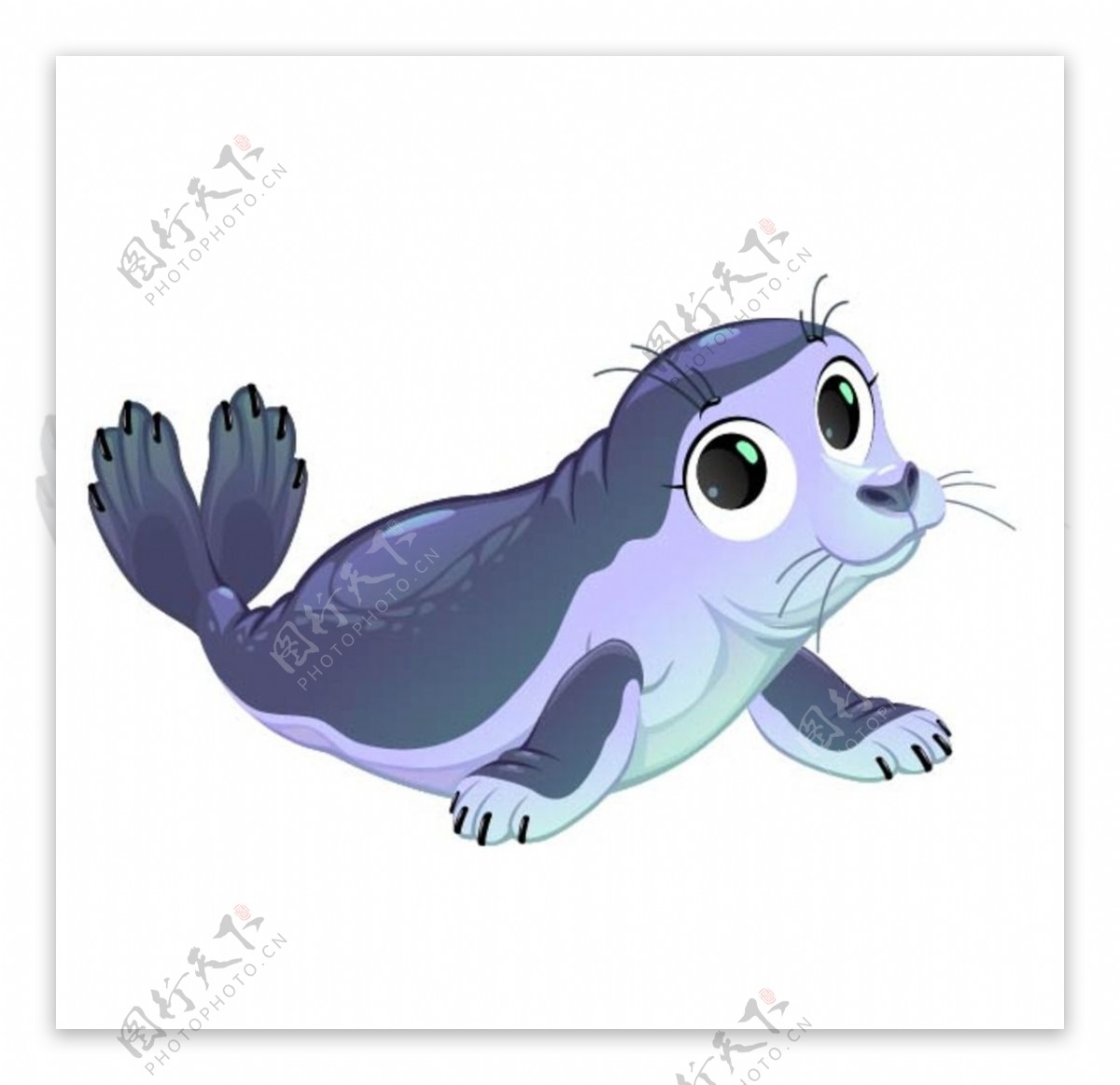 海狮矢量素材插画设计图__野生动物_生物世界_设计图库_昵图网nipic.com
