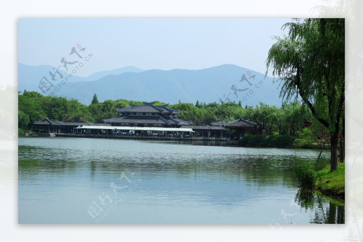 杭州市富阳区东吴公园风景