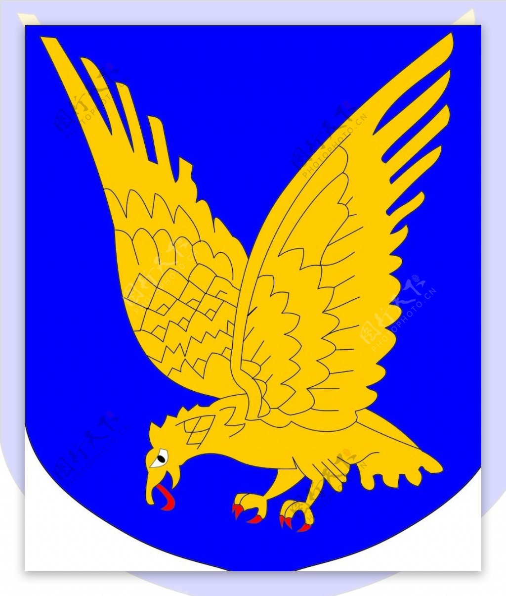 鹰鸟徽标