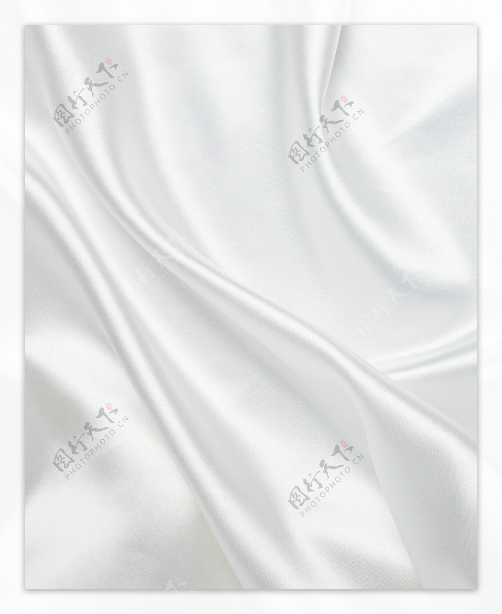 白色绸缎面料