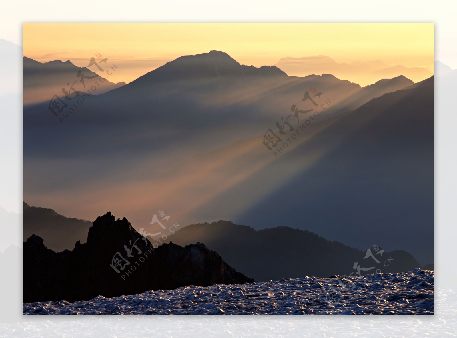 高山日出