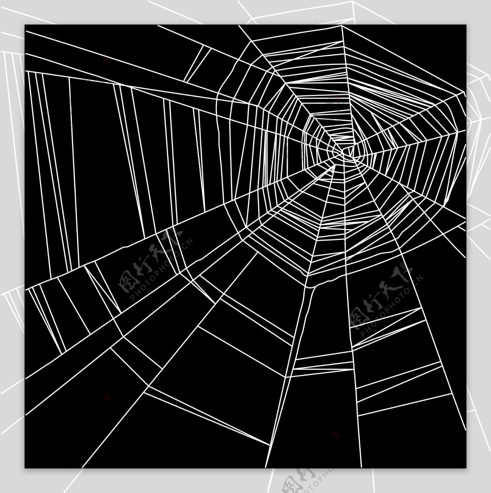 蜘蛛网矢量背景