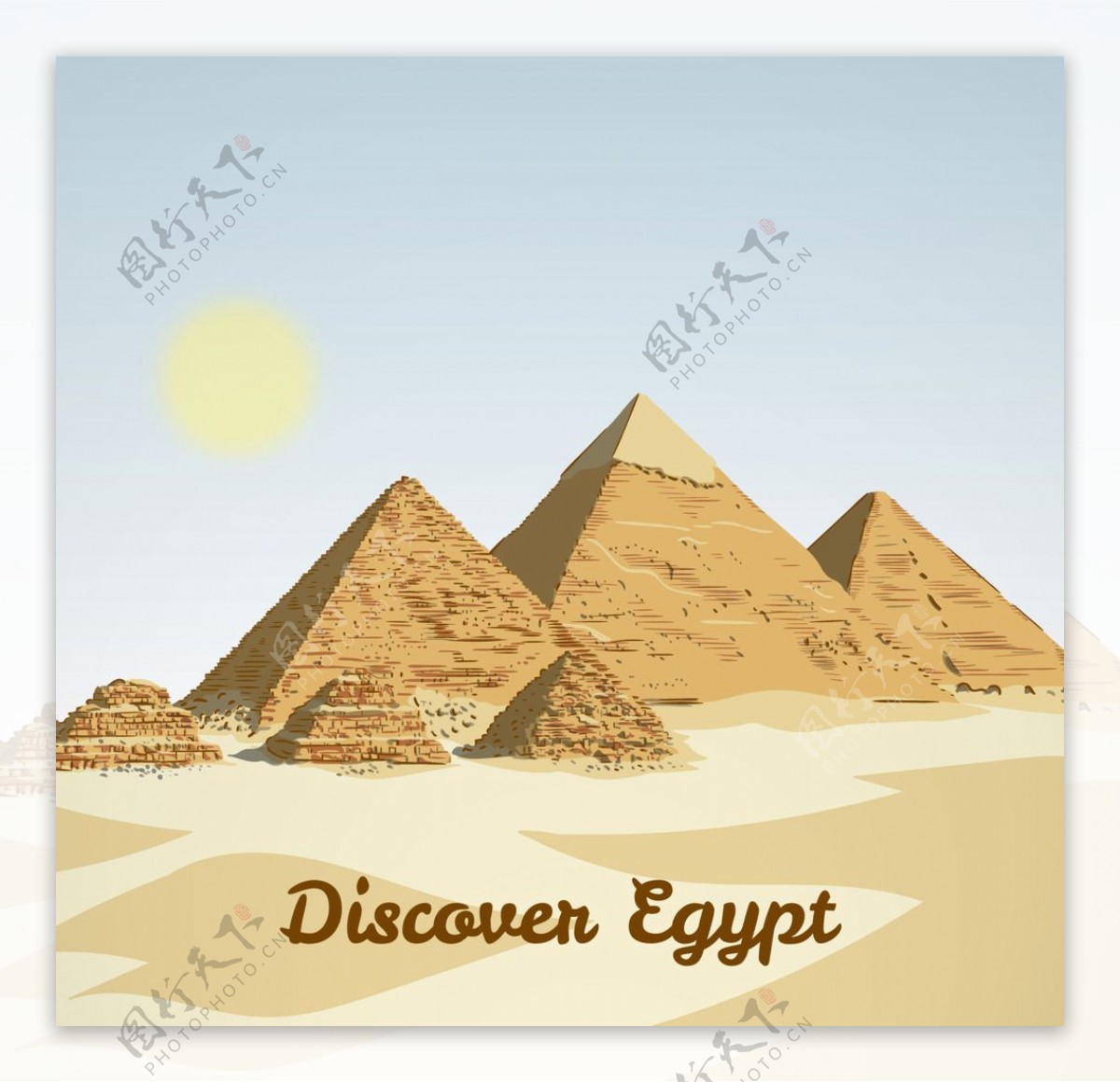 埃及景观背景