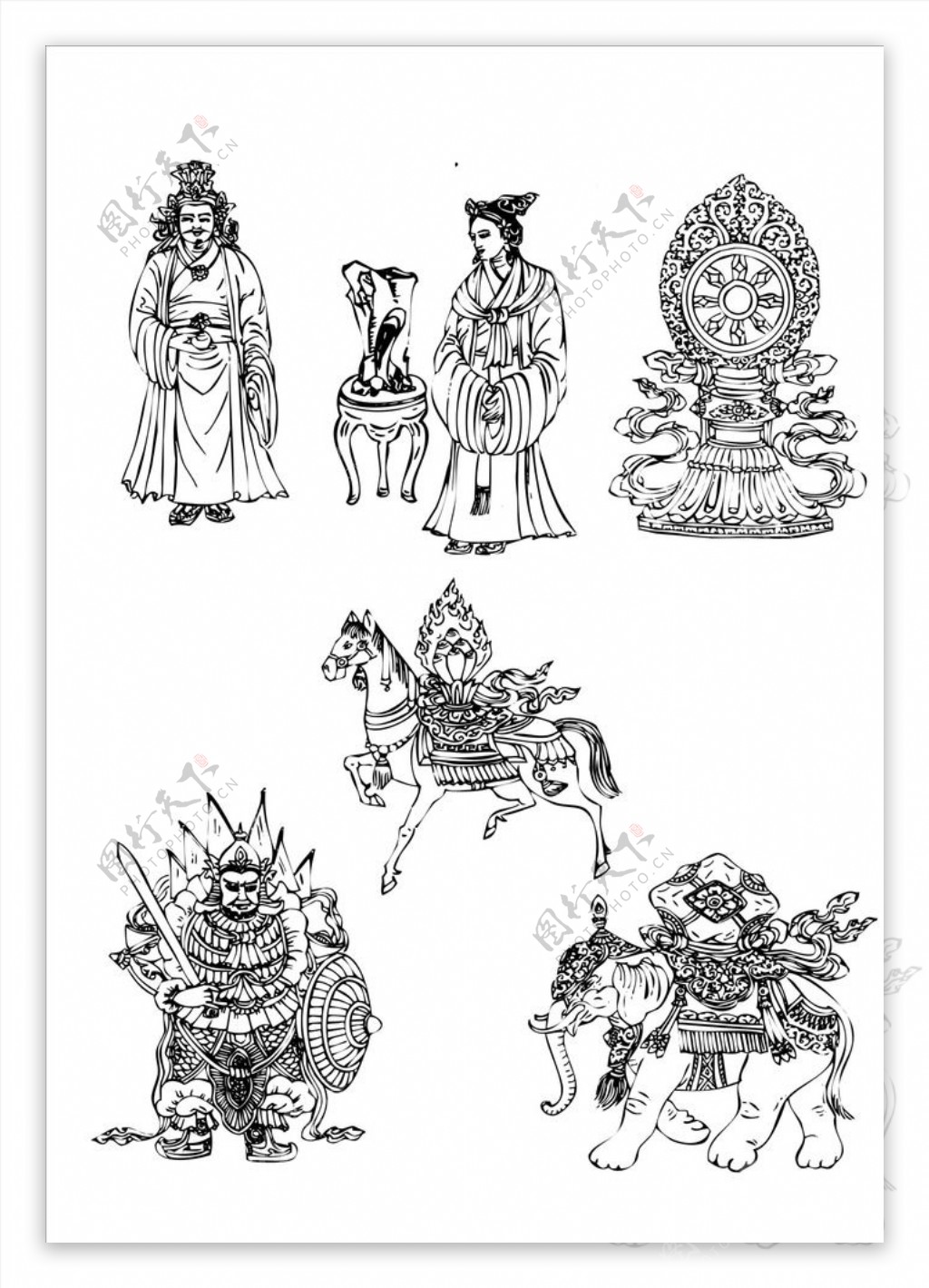 藏族图案