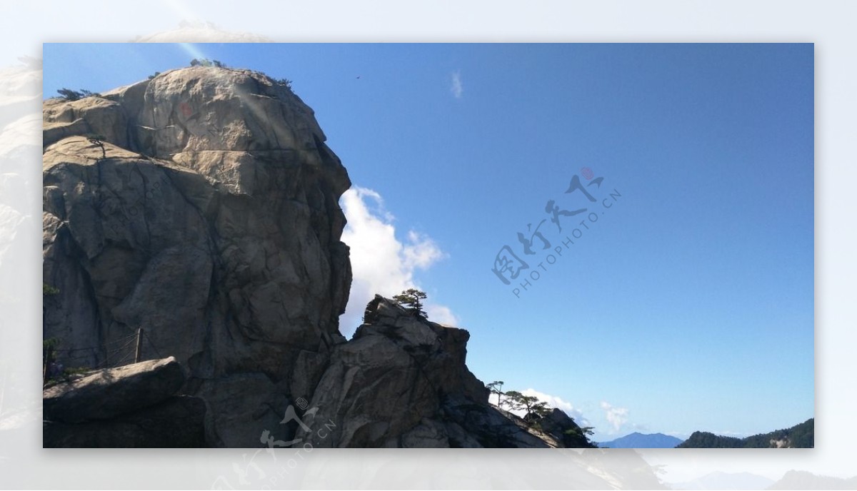 天堂寨山川风景摄影